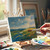 Stretched Canvas 5x7 Inch Triple Primed Cotton, 24 units per case