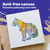 Stretched Canvas 8x8 Inch Triple Primed Cotton, 12 units per case