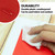 9x12 Business Hours Sign Red/White, 24 units per case