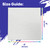 Canvas Panel 8x8 Inch Triple Primed Cotton, 24 units per case