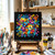 Black Canvas Panel 8x8 Inch Triple Primed, 24 units per case