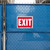 12x16 Inch Exit Sign - Durable Weatherproof Indoor/Outdoor Banner, 24 units per case