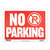 9x12 No Parking Sign High Visibility, 24 units per case