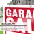 12x16 Inch Garage Sale Sign - Durable Weatherproof Yard Banner, 24 units per case