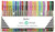Creative Colors Gel Pens - 24Ct - Vinyl Pouch