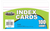 Creative Colors Index Cards - 100ct - 3 X 5 Inch - White - Ruled