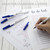 BAZIC Nova Blue Color Stick Pen (12/Box), 12 units per case