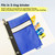 Bazic Assorted Color 3-Ring Pencil Pouch, 24 units per case Bazic Assorted Color 3-Ring Pencil Pouch, 24 units per case