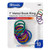 BAZIC 1" Assorted Color Metal Book Rings (10/Pack)
