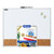 BAZIC 16" X 20" Aluminum Framed Magnetic Dry Erase/Cork Combo Board BAZIC 16" X 20" Aluminum Framed Magnetic Dry Erase/Cork Combo Board