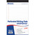BAZIC 50 Ct. 5" X 8" White Jr. Perforated Writing Pads (2/Pack)