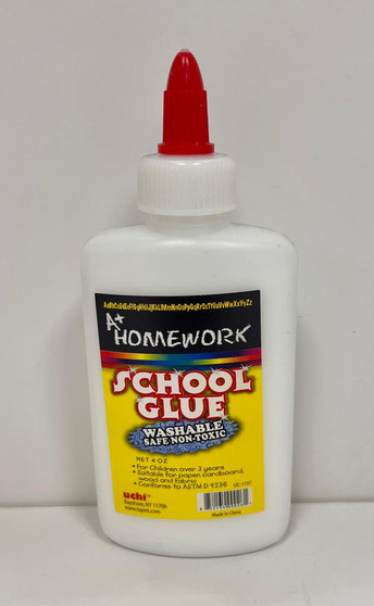 School Glue - White - Washable - 4.0 oz, 48 units per case
