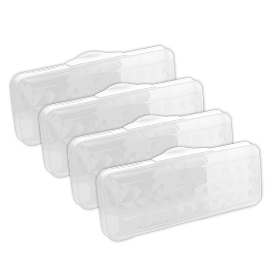 BAZIC LUCENT Clear Pencil Box, 24 units per case BAZIC LUCENT Clear Pencil Box, 24 units per case