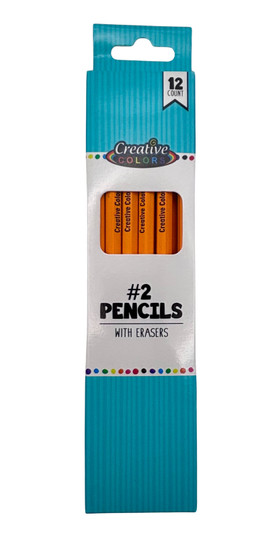 Pencils - NO. 2 - 12ct Box - Creative Colors