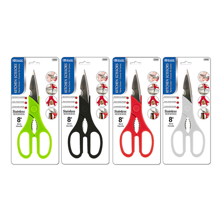 BAZIC 8" Kitchen Stainless Steel Scissors