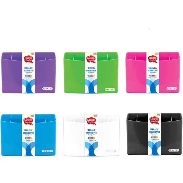 Magnetic Storage Box with Compartments, 12 units per case