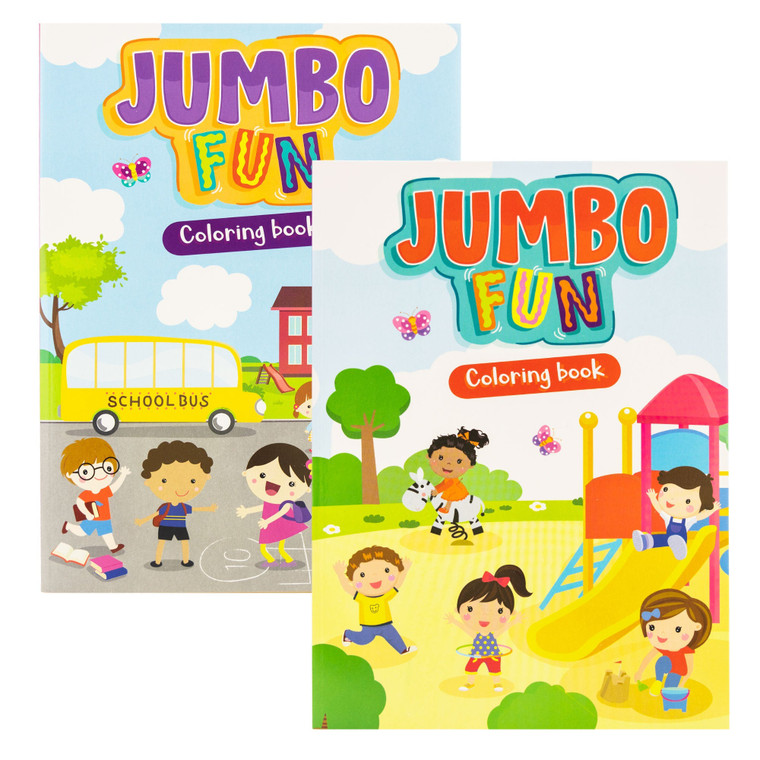 Jumbo Fun Coloring & Activity Book, 48 units per case