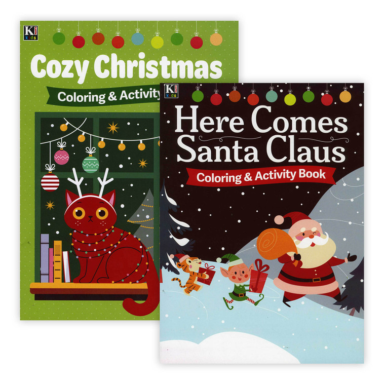 Kappa Christmas Coloring & Activity Book, 48 units per case