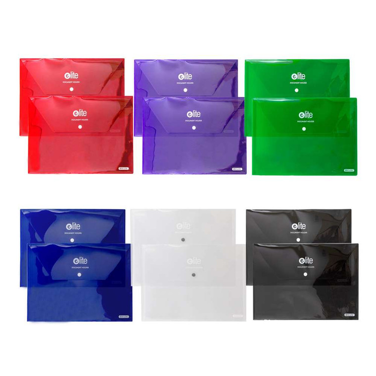 Elite Letter Size Document Holders, 2-Pack, 24 units per case