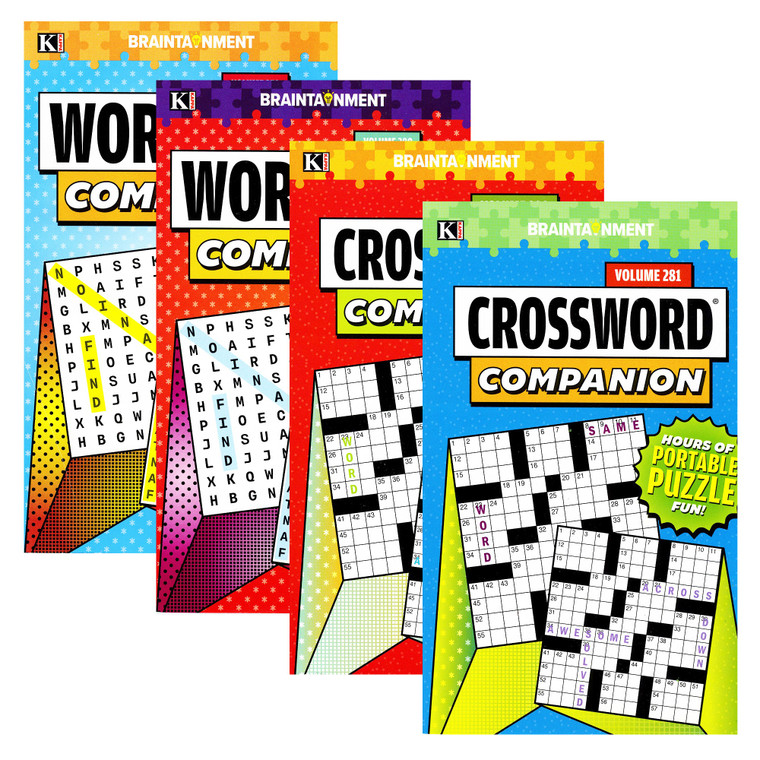 KAPPA Companion Series Puzzle Book - Digest Size, 24 units per case