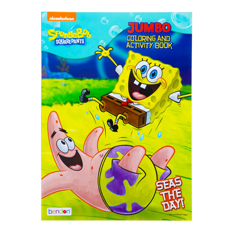 SpongeBob 80 Page Coloring Book Fun, 24 units per case