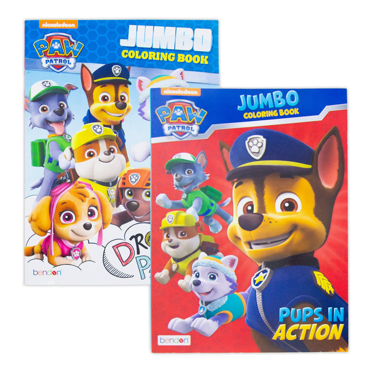PAW PATROL Coloring Book Set of 2, 36 units per case
