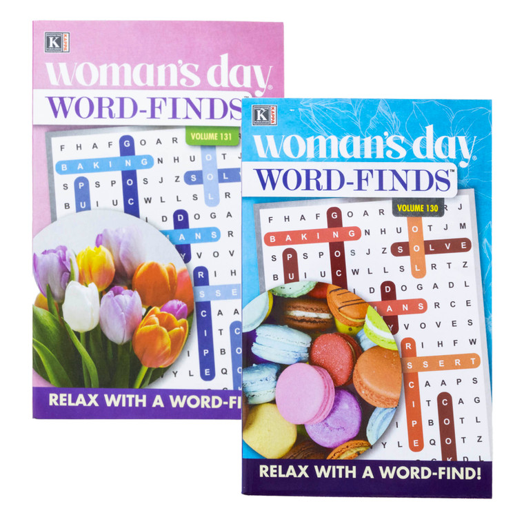 KAPPA Woman's Day Word Finds Puzzle Book - Digest Size, 24 units per case