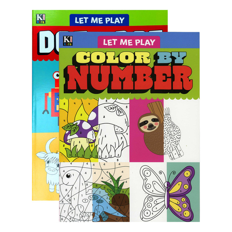 Kappa Let Me Play Coloring & Activity Book, 48 units per case
