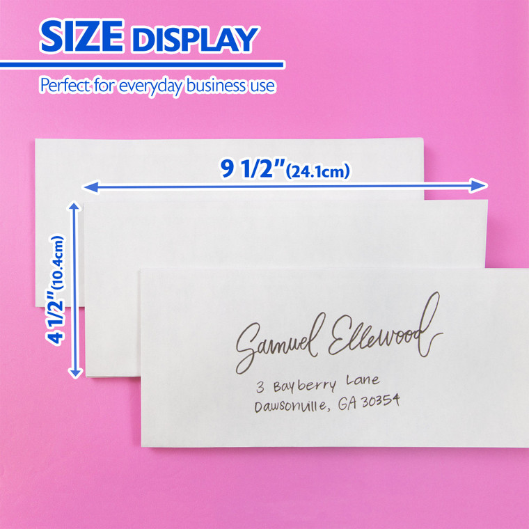 #10 Self-Seal Security Envelopes (30 Pack), 24 units per case