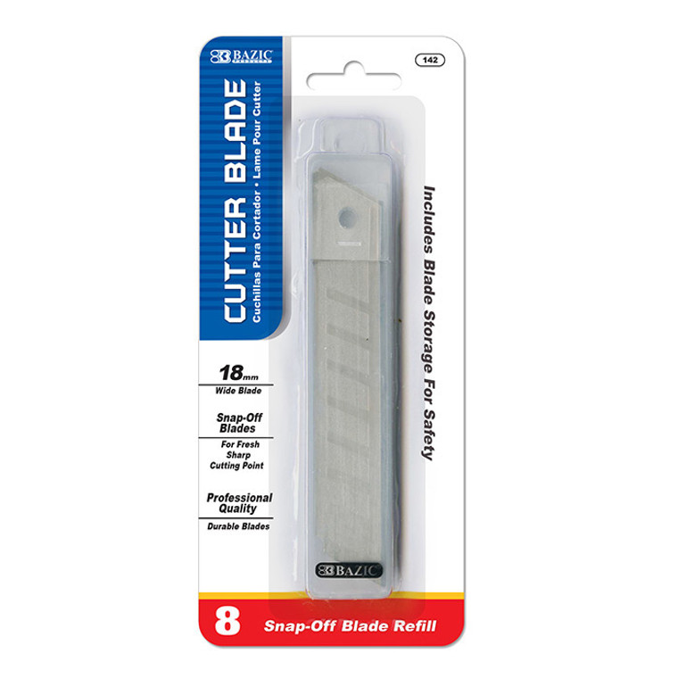 BAZIC Cutter Replacement Blades with Tube (8/Tube)