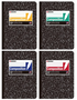 Composition Notebooks, College Ruled 9-3/4" x 7-1/2" Comp Books Writing Journals Notebook, 20 units per case