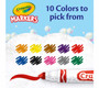Crayola Broad Line Markers, Classic Colors, 10 Count