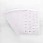 White Round Reinforcement Labels 1/4 inch (544 Pack), 24 units per case