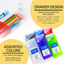 Translucent Slider Pencil Case with Display, 36 units per case