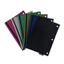 Pencil Pouch - Reinforced Grommet Holes - Assorted Colors, 96 units per case
