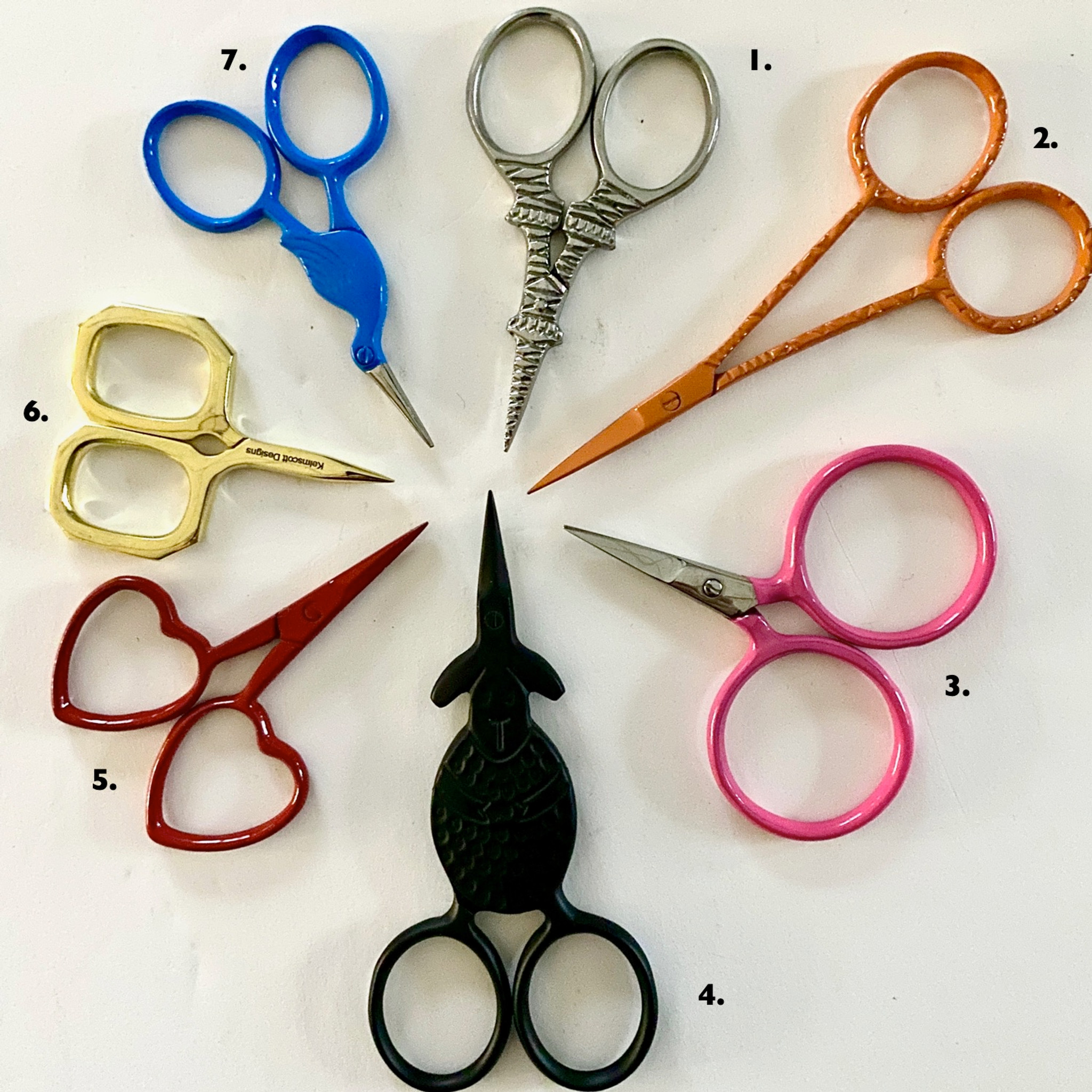 Kelmscott Scissors - Yarnia