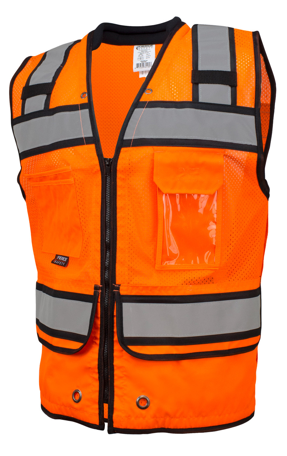 Fierce Safety SU350 Superior Surveyors Class 2 Safety Vest with Tablet