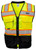 Premium Class 2 Green Heavy Duty Vest, Tablet Pockets and Neck Padding