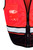 Surveyors Class 2 Red Meshed Two Tone Black Bottom Surveyor Vest