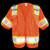 Surveyors Class 3 Orange Two Tone Surveyors Vest