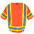 Surveyors Class 3 Orange Two Tone Surveyors Vest