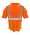 Economy Class 2 Orange Moisture Wicking Short Sleeve Shirt