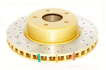 DBA 05 Pontiac GTO Front Slotted & Drilled 4000 Series Rotor - DBA42020XS Photo - Primary