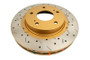 DBA 7/90-96 Turbo/6/89-96 Non-Turbo 300ZX Front Drilled & Slotted 4000 Series Rotor - DBA4909XS Photo - Primary