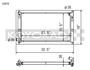 Koyo 08-09 Mitsubishi Evolution X (AT/MT) / Ralliart Turbo Radiator - V2979 Photo - Primary