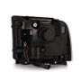 AlphaRex 05-07 Ford F250/350/450/550 Super Duty LUXX LED Proj HL Blk w/Actv Light & Seq Sig + SB DRL - 880317 User 1