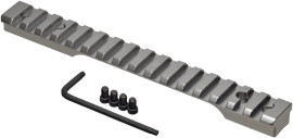 Iso view of Silver Fierce-Arms Fierce Arms Edge/Fury/CT - Long Action