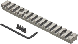 Iso view of Silver Browning BAR/BLR - Long Action