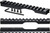Picture of Black Anschutz Exemplar scope rail.  ISO View