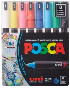 POSCA WATER BASED PAINT MARKER SETS